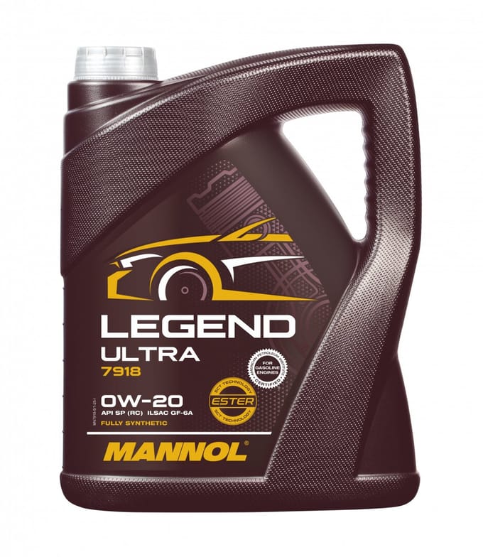 Mannol Legend Ultra | 0W20 Motorolie | 5 Liter | De Oliereus