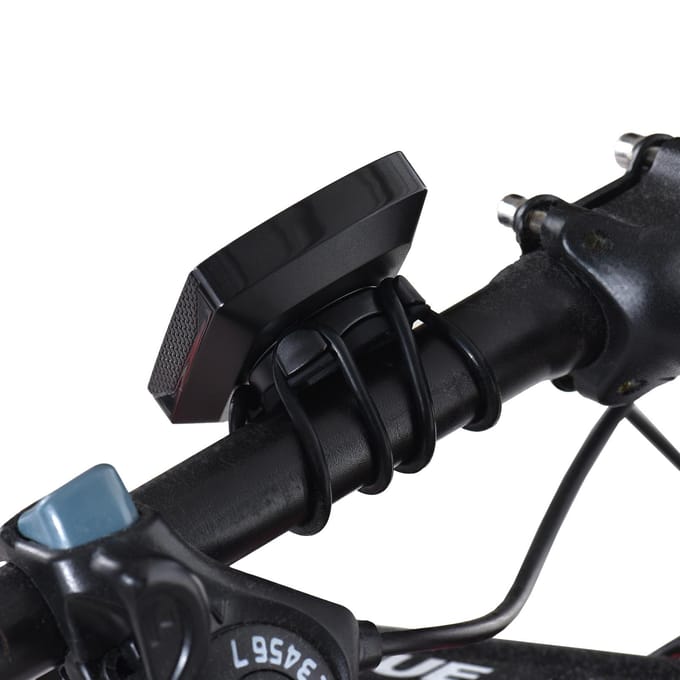 Draadloze Fietscomputer met Cadans USB Oplaadbaar Multifunctioneel Hoog Helder Display IPX6 Fiets 5 Language gray
