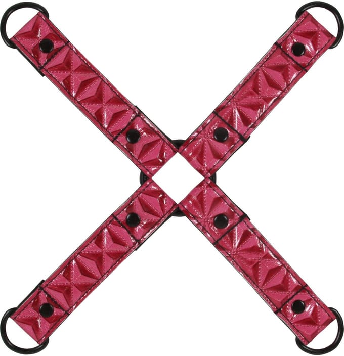 NS Novelties - Hogtie - Bondage / SM Restraints Roze