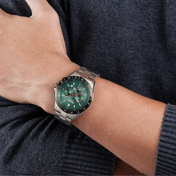 Boccia herenchrono Titanium 42mm