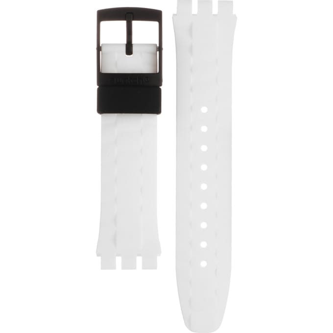 Swatch Plastic - Scuba Libre - SUU ASUUK401 SUUK401 Blanca Horlogeband