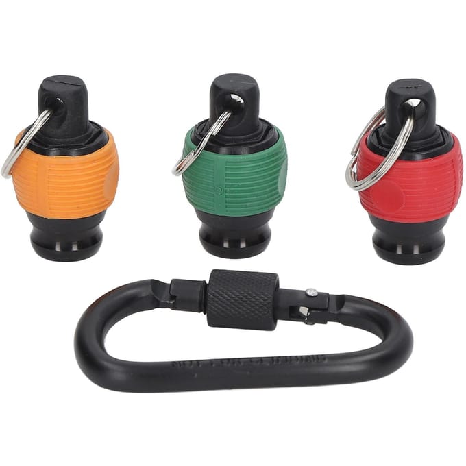 3 STuks 14 inch Schroevendraaier Bit Houder Sleutelhanger Verlengstuk Boor Schroef Adapter met Ring Gesp black