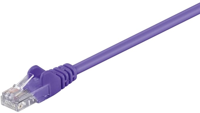 DSIT CAT5E Netwerkkabel - RJ45 - paars - 2 m