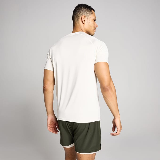 MP Heren Training T-Shirt - Beige - XXXL