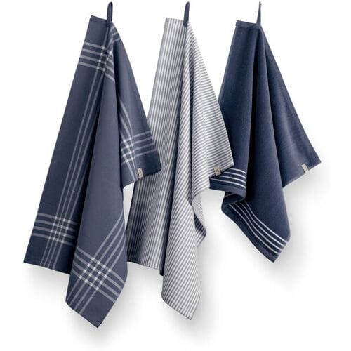 Walra Keuken- en Theedoekenset Superior Blauw