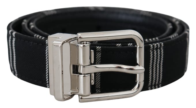 Gestreepte stoffen riem