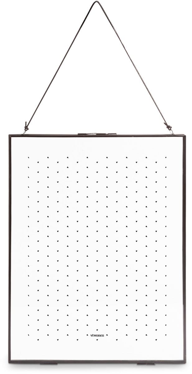 vtwonen - Basic - Fotolijst - Zwart - Metaal - 30x40x0,8cm