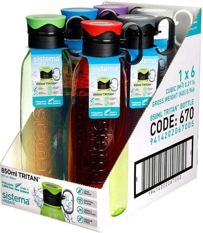 Sistema Hydrate drinkfles Tritan Traverse 850ml