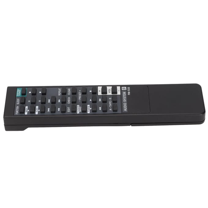 Télécommande RMS33 Télécommande Universelle de Remplacement pour HCDH801 MHCS30 o Système gray