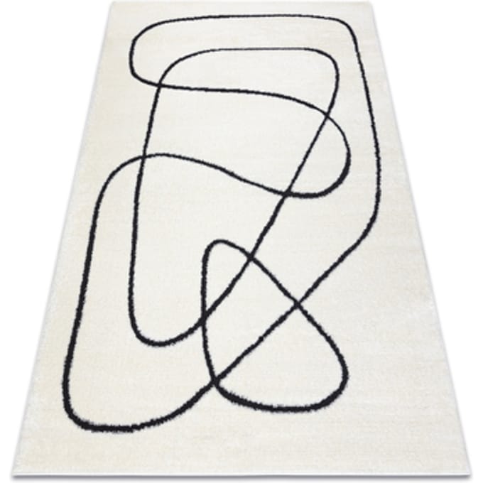 Kleden Rugsx Tapijt modern MODE 8377 abstractie creme / 80x150 cm