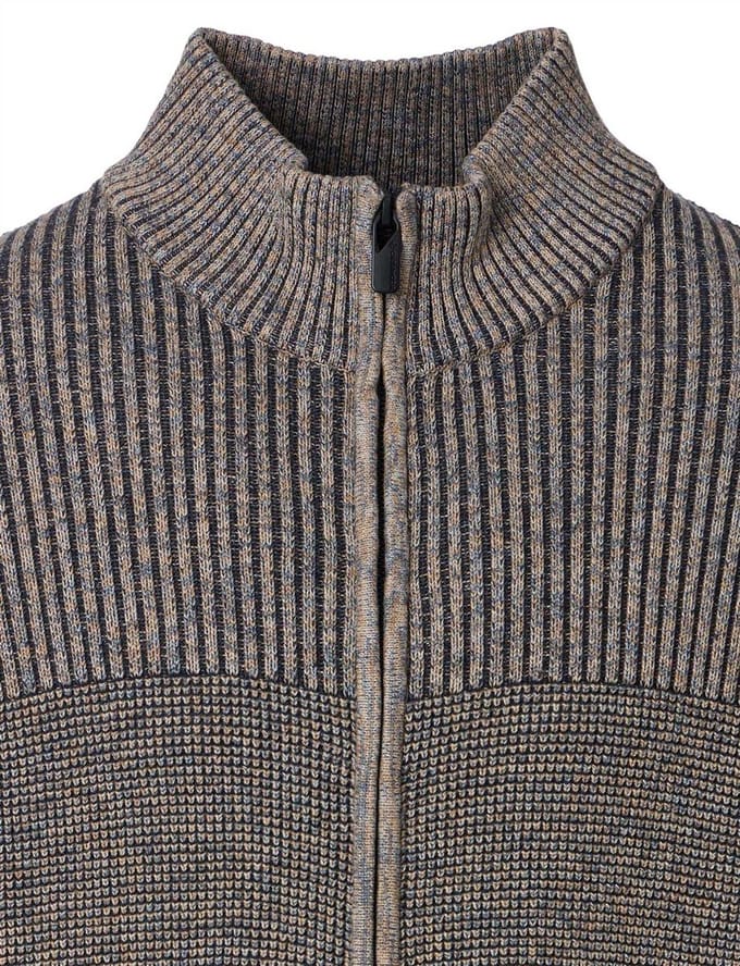 CASA MODA comfort fit vest - beige - bruin