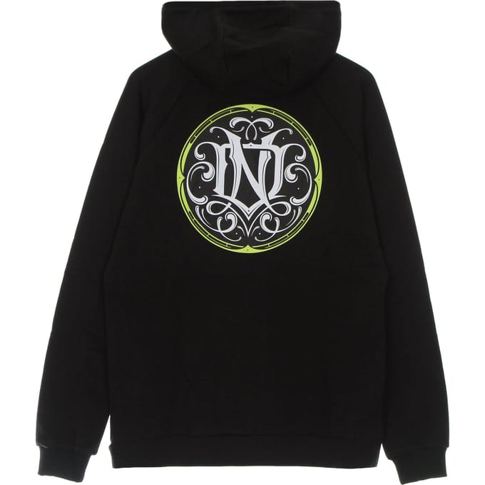 Lichtgewicht herensweatshirt met capuchon Monogram Hoodie zwart