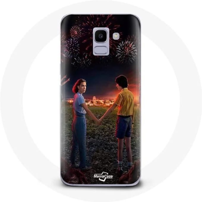 Hoesje voor Samsung Galaxy A6 2018 Stranger Things-poster