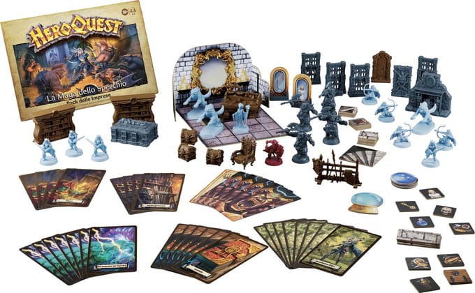 Avalon Hill HeroQuest La Maga dello Specchio, Bordspel, 14 jaar