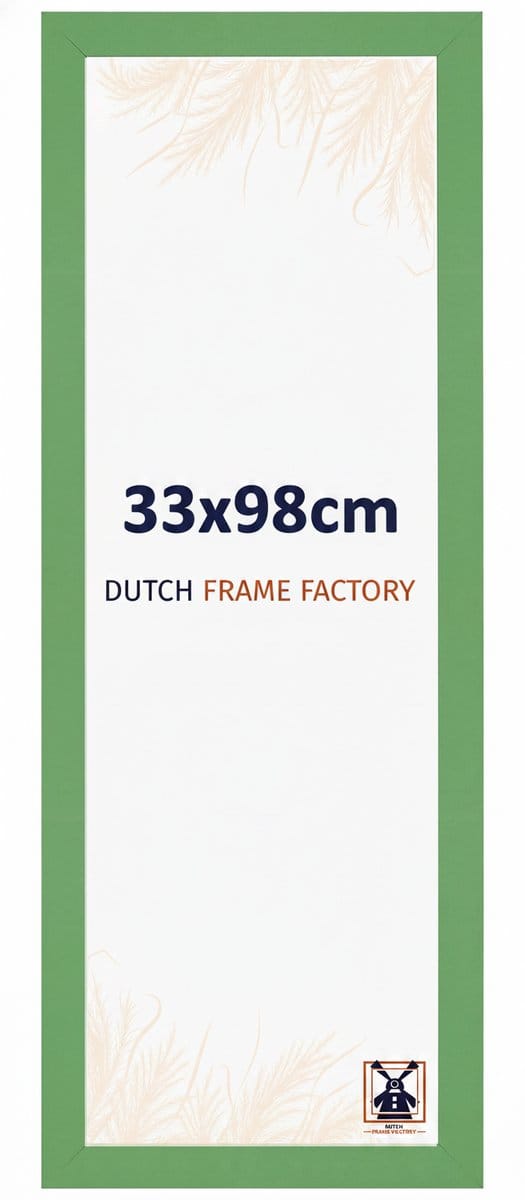 Fotolijst 33x98 cm - MDF - Groen - Benno