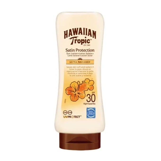 Hawaiian Tropic | Glowing Protection Lotion SPF 30 UVA + UVB Protection, 180 ml