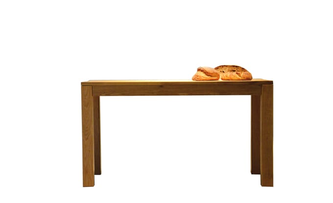 Jan Kurtz - Cana Tafel - 75 x 75 cm - bruin