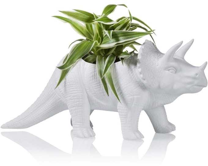 Dino bloempot tricerapot - Bitten Design