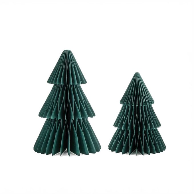 Kersthanger Honeycomb Kerstboom Groen - Sass & Belle