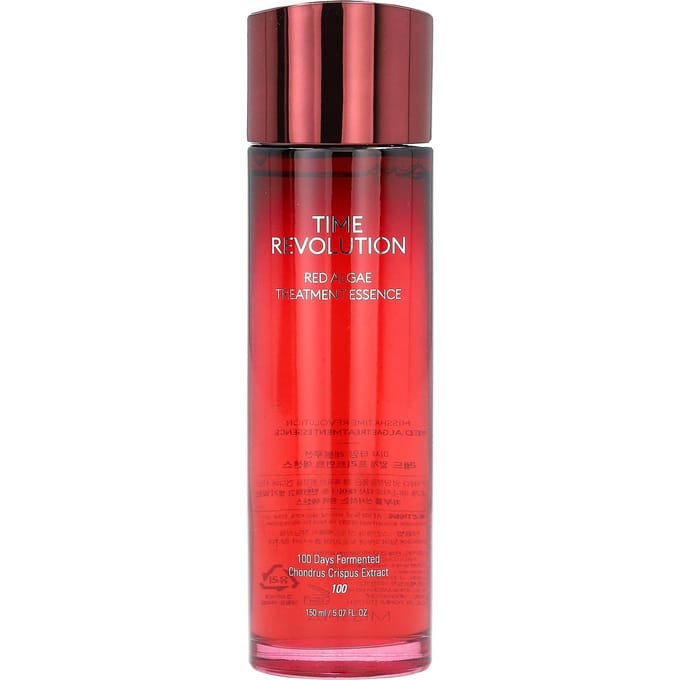 Missha, Time Revolution, Red Algae Treatment Essence, 5.07 fl oz (150 ml) red