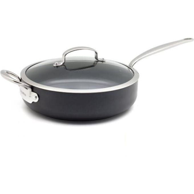 GreenPan Barcelona Pro hapjespan 28cm - 4,6l - met deksel - PFAS-vrij