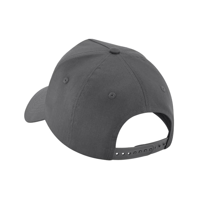 Beechfield Unisex Volwassen Verwijderbare Flard Honkbalpet (Grafietgrijs)