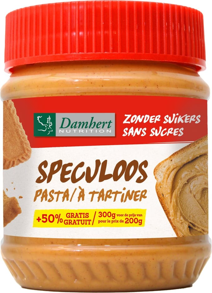 Damhert Speculoospasta Zonder Suikers - 200 gr