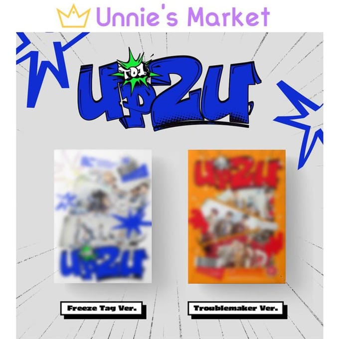 TO1 4e mini-album 'UP2U' Troublemaker orange