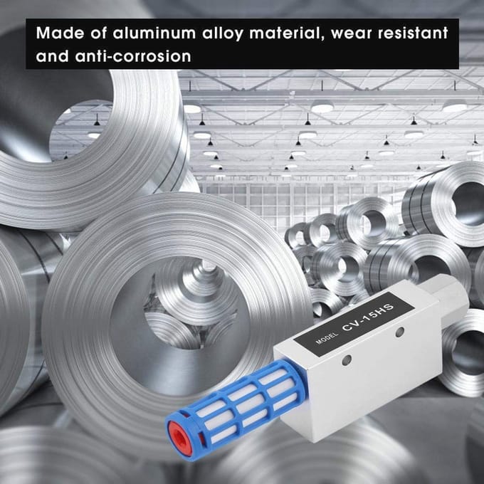 Pneumatische Vacuüm Ejector met Geluiddemper