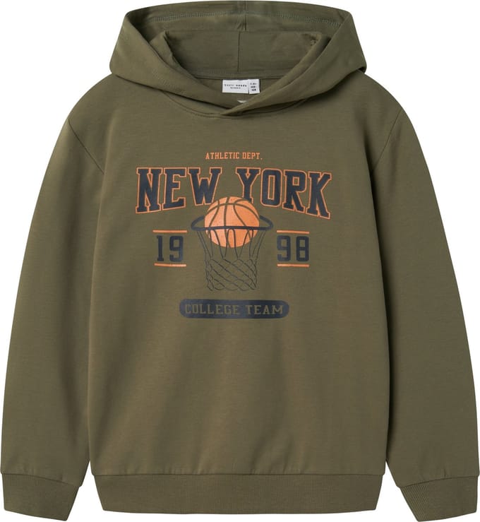 NAME IT NKMVUGO LS NREG SWEAT WH BRU Jongens Trui - Maat 122/128