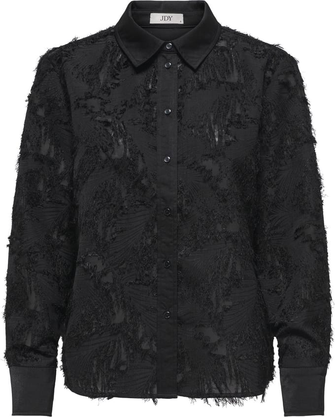 JDY - JDYTESS L/S CONTRAST LOOSE SHIRT WVN - Dames - Blouses