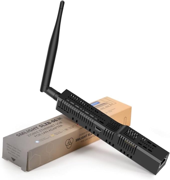 Zigbee 3.0 naar Ethernet, USB en WiFi-adapter