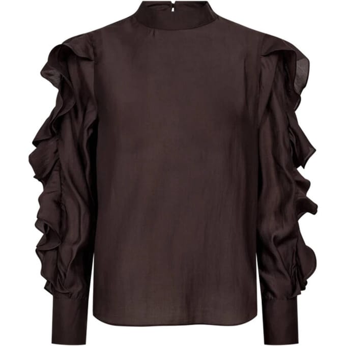 Copenhagen Muse Cmmolly-blouse Blouses Dames - Bruin - Maat L