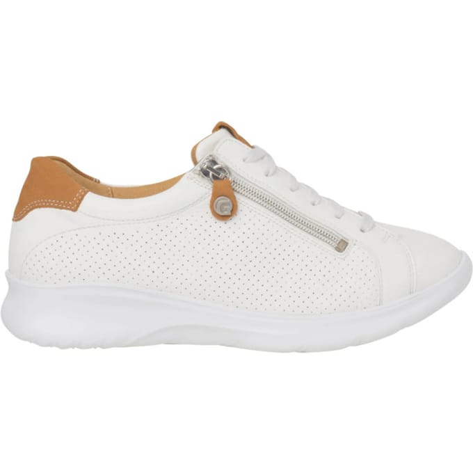 Ganter Ina - dames sneaker - Wit - maat 43 (EU) 9 (UK)