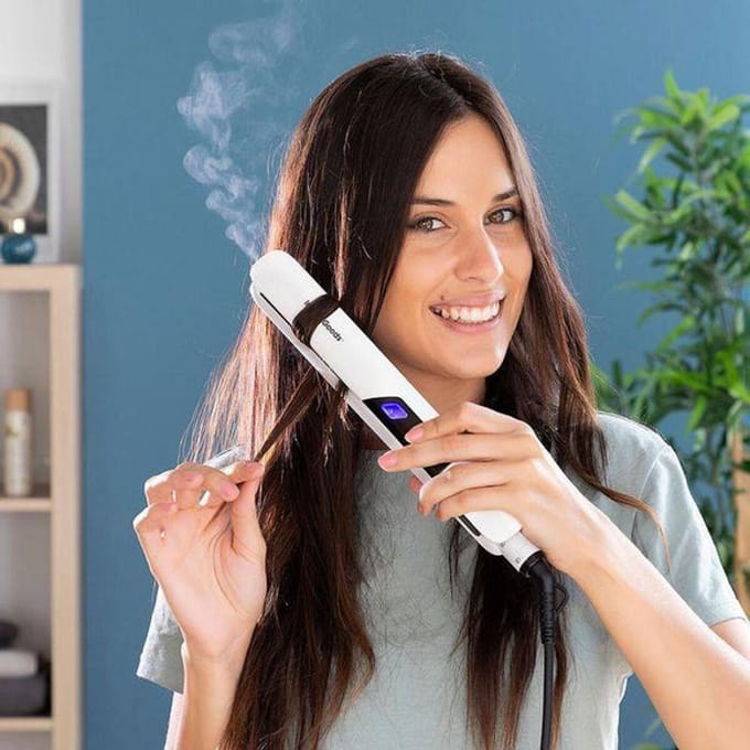 Lisseur à Cheveux - Stemio - InnovaGoods - Céramique - 36 W - Garantie 2 ans