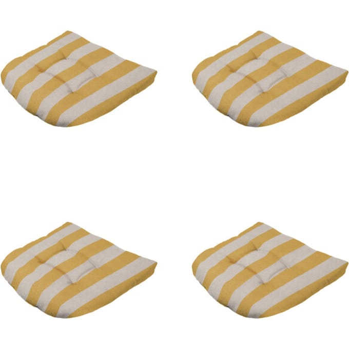 Madison zitkussen amora - 46x46x6cm set van 4
