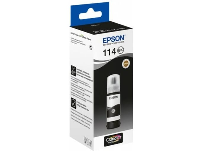 Epson 114 / C13T07A140 - EcoTank Inkt - Refill 70 ml - Zwart