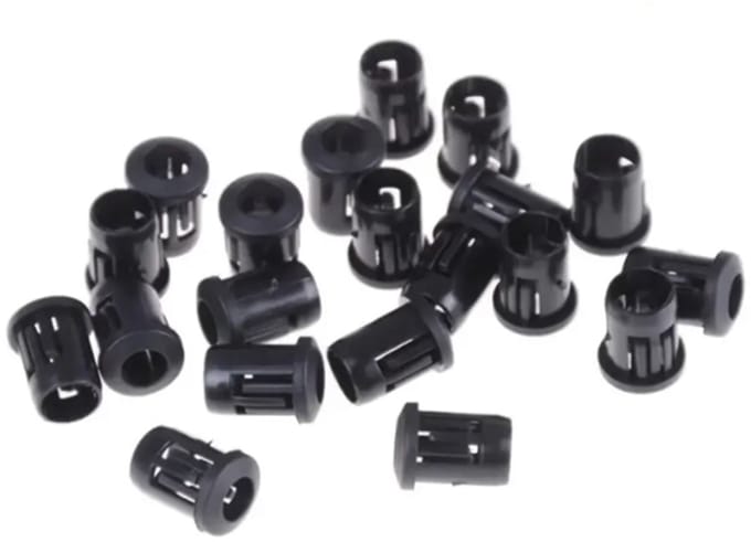 5mm LED Houders – Kunststof Montageclips voor LED’s – 20 Stuks