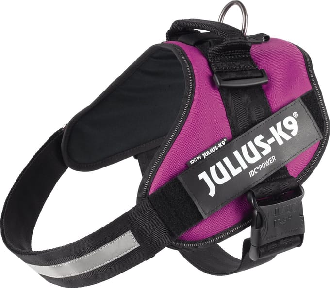 Julius-K9 IDC®Powertuig, 2XL - maat 3, donkerroze