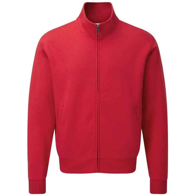 Russell Heren Authentiek Sweatjack (Klassiek rood)