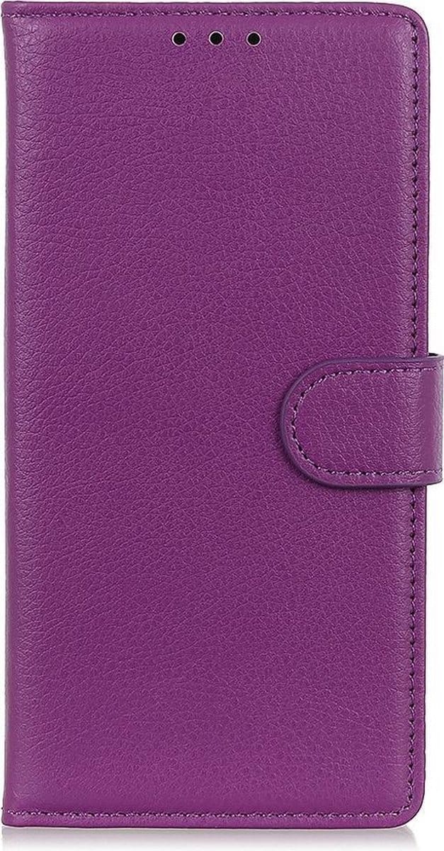 Coverup Book Case - Geschikt voor Nokia 1.3 Hoesje - Paars