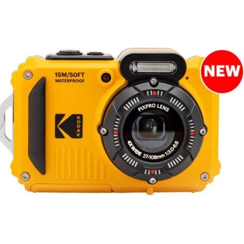 Kodak WPZ2 - Compactcamera - Onderwatercamera - 16 megapixel - Geel