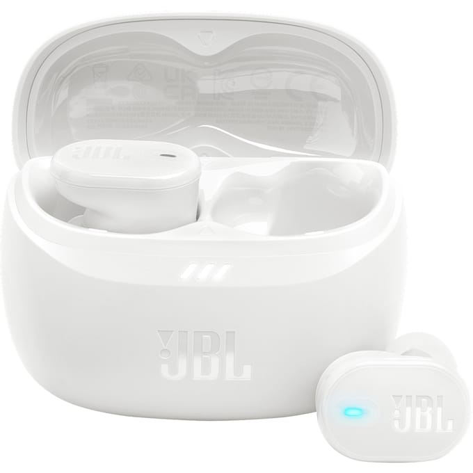 JBL Tune Buds 2 - Draadloze Noise Cancelling Oordopjes - Bluetooth 5.3 - True Wireless In-ear - 48 uur batterij - Multipoint - IP54 - Wit