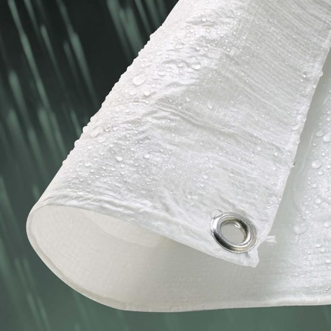 Wovar Afdekzeil Wit 2 x 3 Meter | 110 gram per M2 | Afdekzeilen | Afdekzeil waterdicht