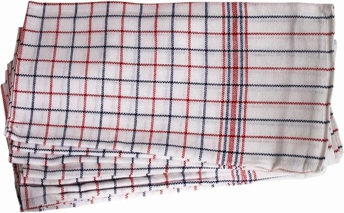 Theedoek nationale ruit 65x65cm