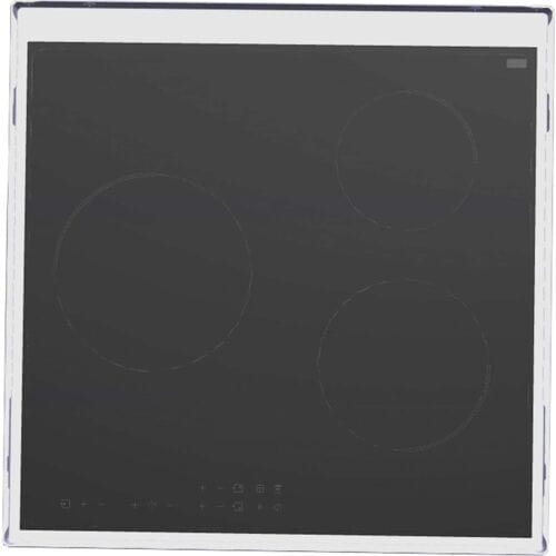 AEG glasplaat met kader, wit, 596x600mm 140197242096