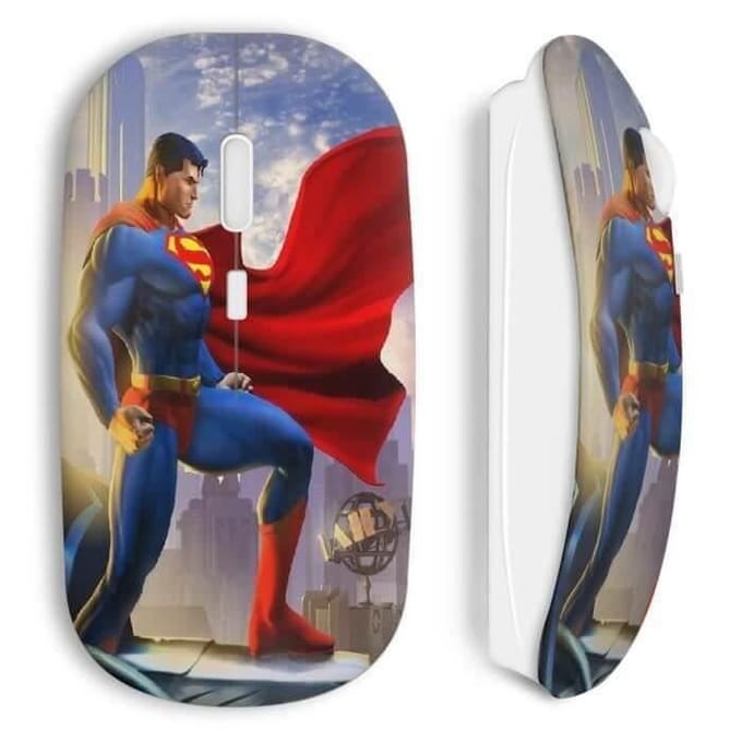 Souris Sans Fil Superman Style