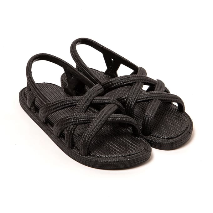 Brasileras Sandalen Damen-Zwart-38