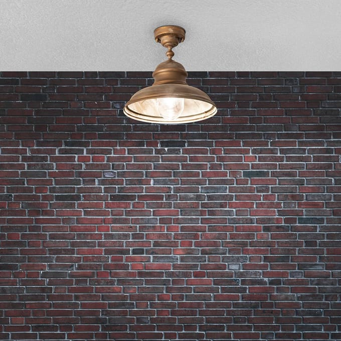 Moretti Luce Plafondlamp Riccardo voor gebruik buiten