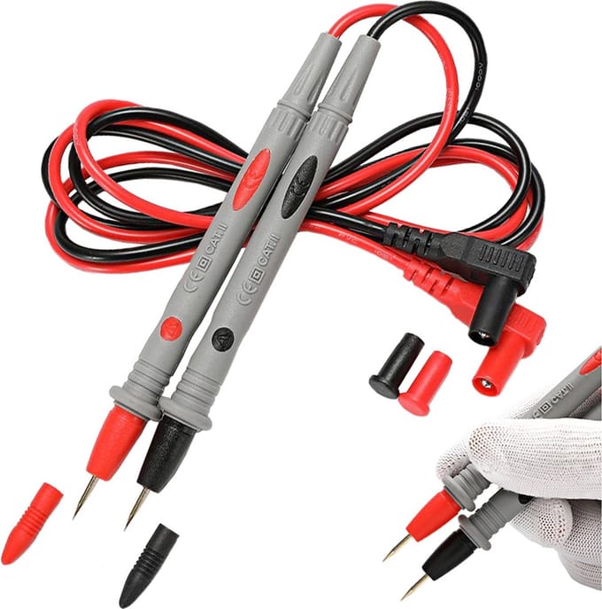 Multimeterkabels - Meetkabels - 20 Ampere